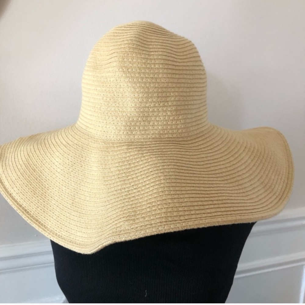 J. Crew floppy, paper straw hat